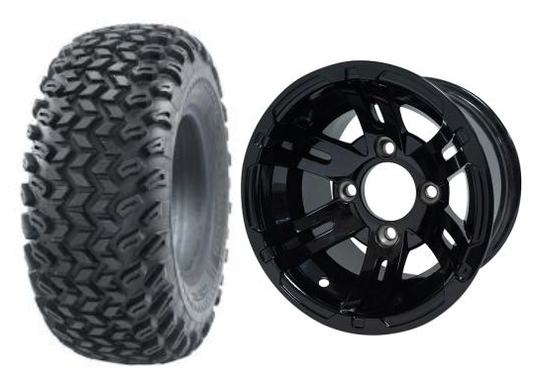 Assembly - 10" BULLDOG-BLACK / 10" TIRE-22"x11"-10" AT TIRE