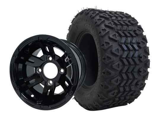 Assembly - 10" BULLDOG-BLACK / 10" TIRE-20"x10"-10" AT TIRE