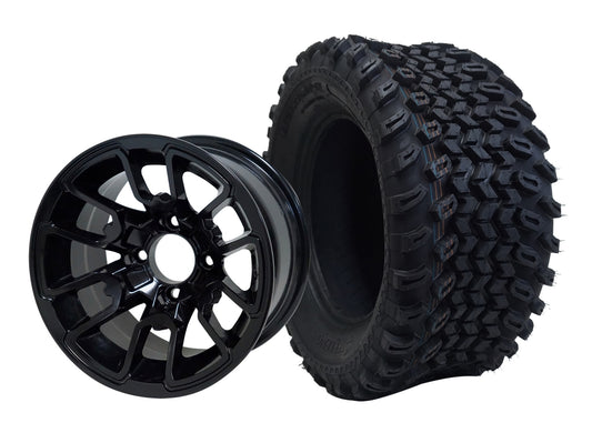 Assembly - 12" LIZARD BLACK / 23"x10.5"-12" AT TIRE