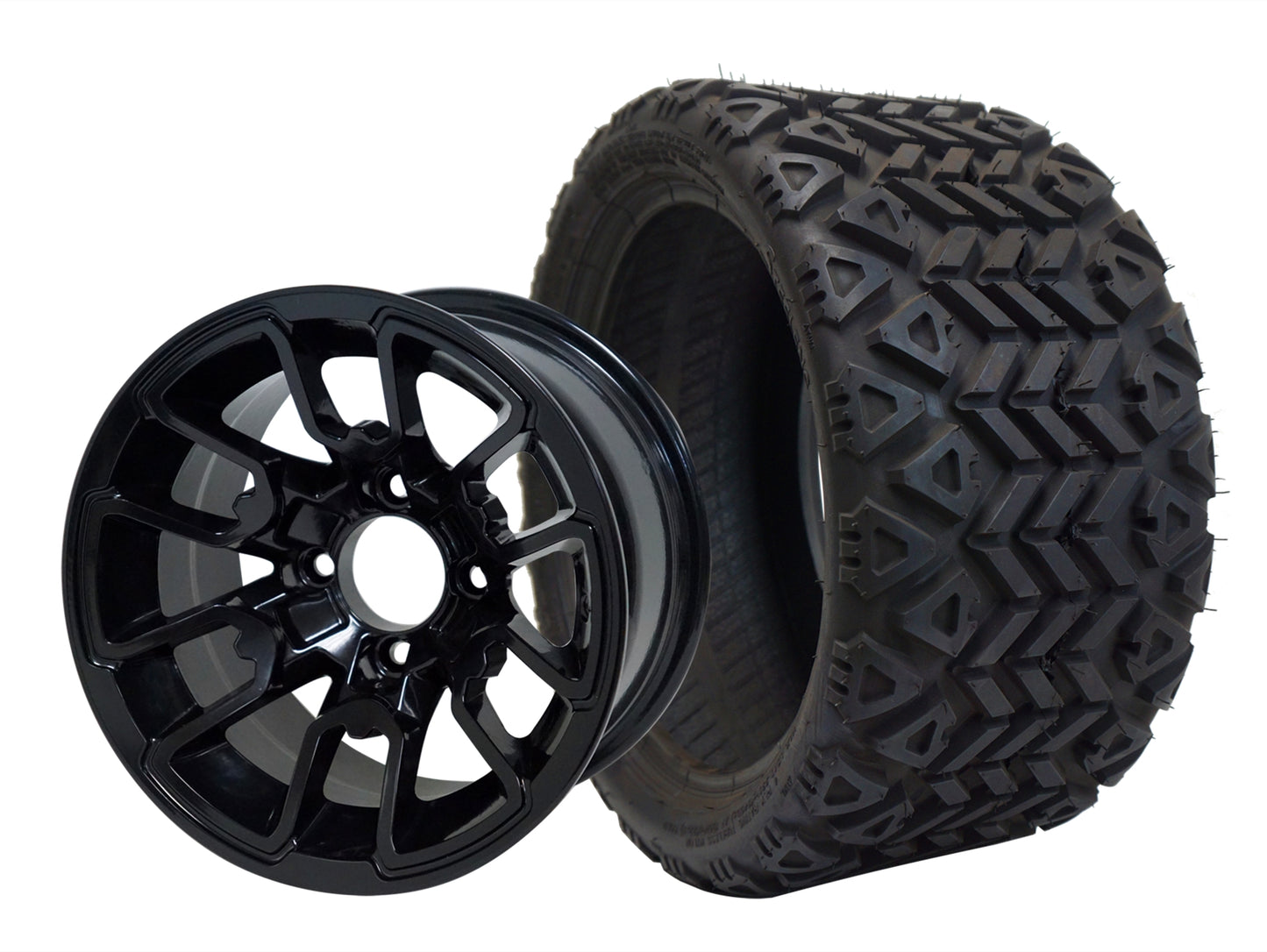 Assembly - 12" LIZARD BLACK / 20"x10"-12" AT TIRE