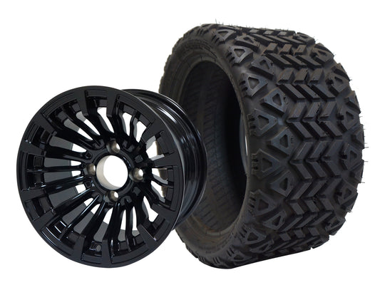 Assembly - 12" MATADOR BLACK / 20"x10"-12" AT TIRE