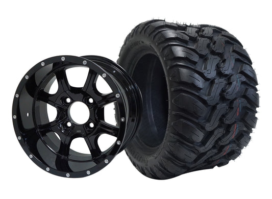 Assembly - 12" NIGHTSTALKER-BLACK / 12" TIRE-22"x11"-12" MUD TERRAIN TIRE