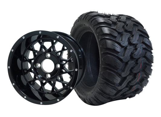 Assembly - 12" VENOM-BLACK / 12" TIRE-22"x11"-12" MUD TERRAIN TIRE