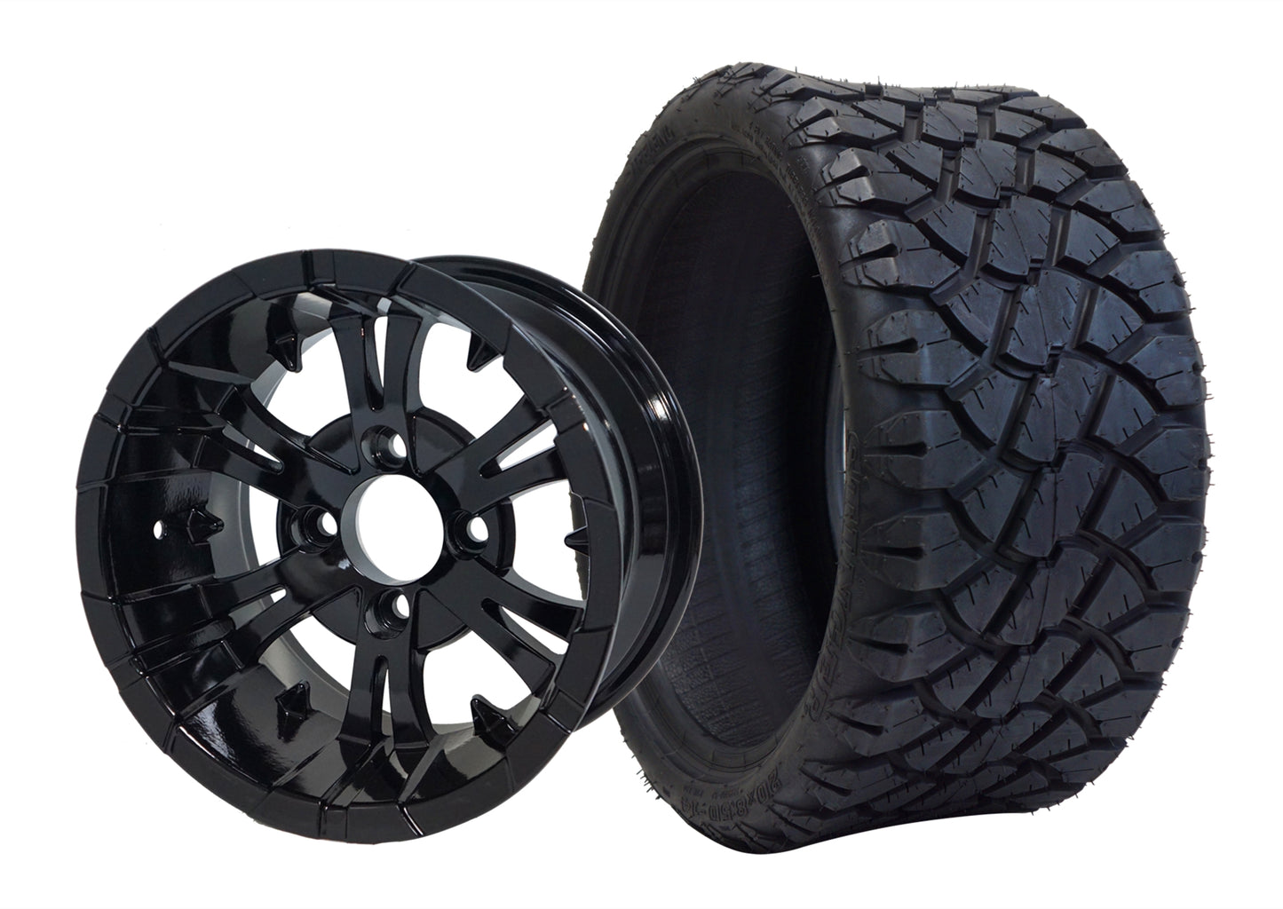 Assembly - 14" VAMPIRE-BLACK / 14" TIRE-20"x8.5"-14" STINGER AT TIRE